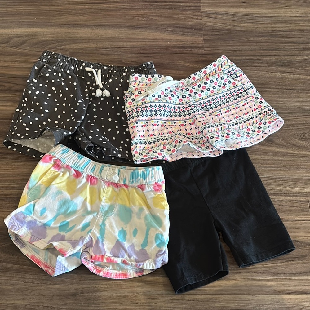 Girls Colorful Kids Shorts Set size 3T EUC